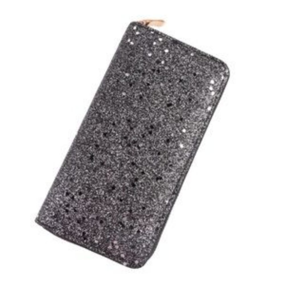 NWT Black Glitter Wallet